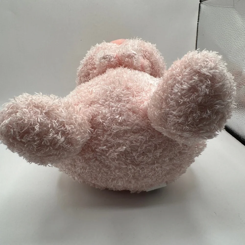 Walgreens Play Right Hug Me Plush Pink Curly Pig Holding Piglet Stuffed Animal